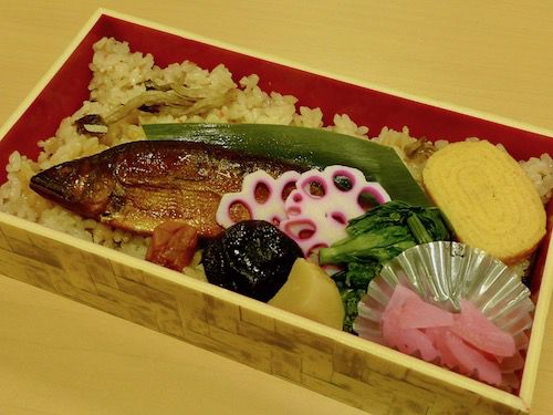 駅弁 鮎屋三代 1250円 第52回元祖有名駅弁と全国うまいもの大会