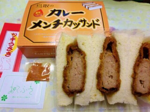 【鳥取駅弁】空弁?アベ鳥取堂「鳥取のカレーメンチカツサンド」JR新宿駅構内で買えちゃった