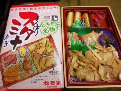 【宇都宮駅弁】松廼家「よくばりスタミナ弁当」まぐろカツも栃木名物なの?