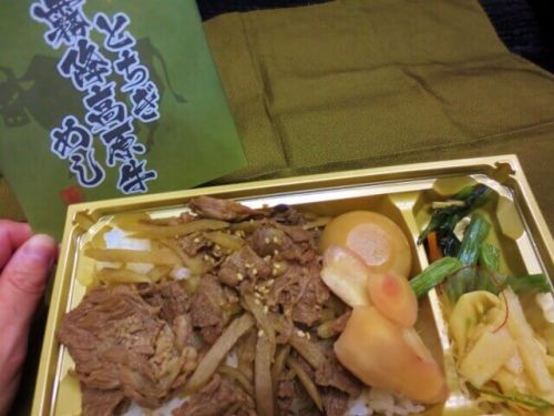 【駅弁】宇都宮の松廼家!「とちぎ霧降高原牛めし」加熱式じゃないほうだぞ