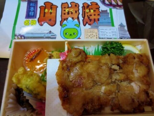 【松本駅弁】イイダヤ軒「山賊焼」食べたよ!山賊焼は長野県中信地方の郷土料理
