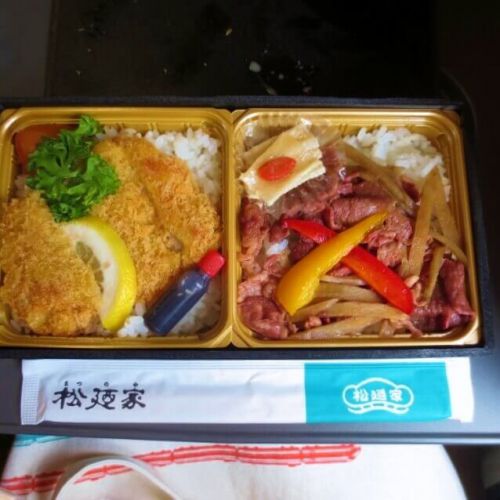 【宇都宮駅弁】数量限定販売!松廼家「はらくち弁当」JR・東武特急直通運転10周年記念駅弁