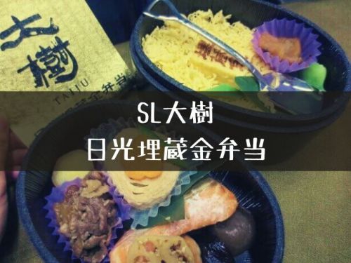 【日光駅弁】2017年発売!日光鱒鮨本舗「SL大樹日光埋蔵金弁当」記念スプーンは銀色だぞ