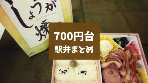 【駅弁まとめ】11個食べちゃった!2020年更新「700円台の駅弁」集めてみました