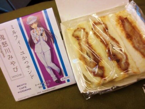 【鬼怒川駅弁】掛紙が鉄道むすめ!コダマ「ミルフィーユカツサンド」鬼怒川みやびが待ってるぞ