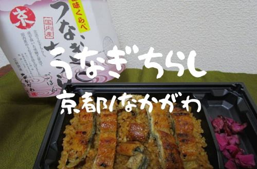【京都駅弁】なかがわ「うなぎちらし」国内産のうなぎを使った贅沢弁当だぞ【京王駅弁大会2021】