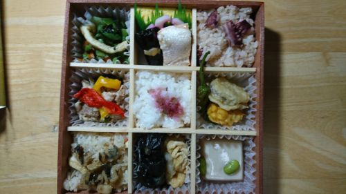 夏の彩り弁当