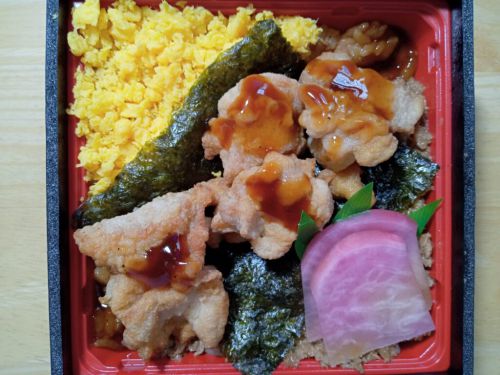 近江蔵元醤油のとり天重