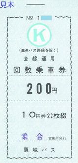 頸城自動車 直江津・浦川原線