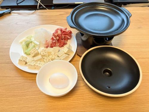 【すき焼き】今から朝食食べますwww