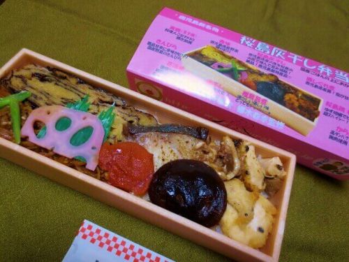 【鹿児島駅弁】整理券必要!小さいながらに詰まった「桜島灰干し弁当」樹楽【京王駅弁大会2018】